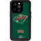 NHL Minnesota Wild Distressed iPhone 15 Pro Waterproof Case